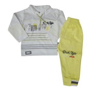 Stylish Baby Boy Summer Outfit 6-12 Months – Shirt & Short Set