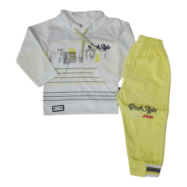 Stylish Baby Boy Summer Outfit 6-12 Months – Shirt & Short Set