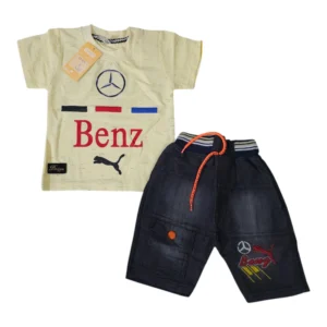 Stylish Baby Boy Summer Outfit 6-12 Months – Shirt & Short Set