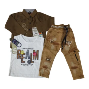 Stylish Baby Boy Summer Outfit 6-12 Months – Shirt & Short Set
