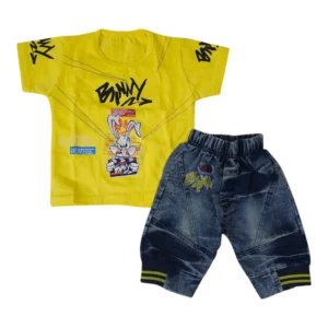 Stylish Baby Boy Summer Outfit 6-12 Months – Shirt & Short Set