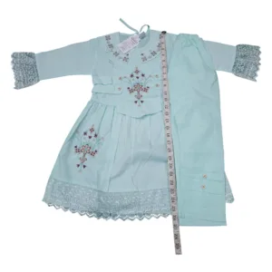 Girls 28 Fancy Lawn Cotton Dress