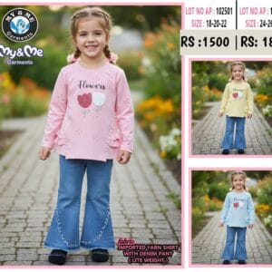 Girls clothing set fancy