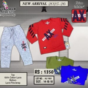 Boys summer suite SML 1 to 4 years