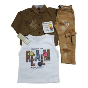 boys 3pcs clothing set small size