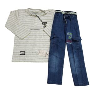 boys clothing set shirt 👕 with jeans