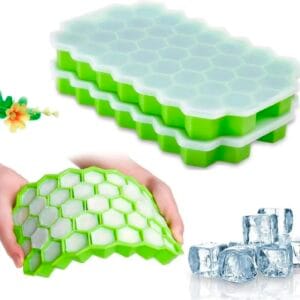Silicone Ice Cube Tray – Reusable Ice Mold