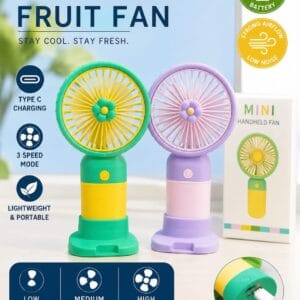 Mini Rechargeable Fan – Portable USB Cooling Fan