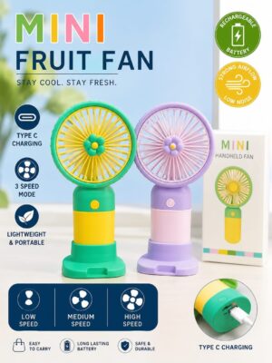 Mini Rechargeable Fan – Portable USB Cooling Fan