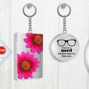 Acrylic Custom Key Ring